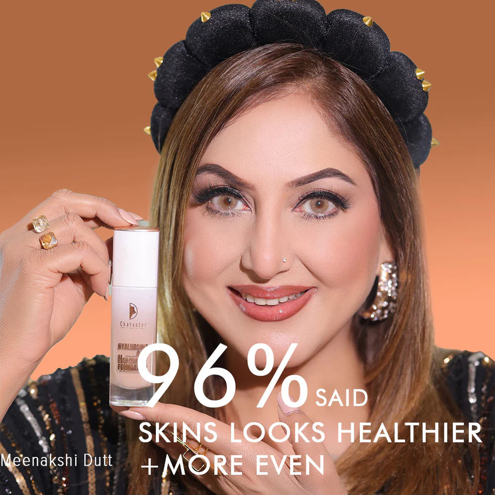 Character Hayaluronic Acid High Coverage Foundation - HCF004 - فاونديشن عالي التغطيه